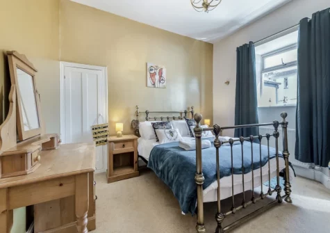 Bedroom #1 at Nelson Cottage, Tenby