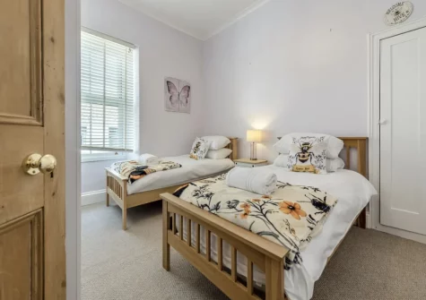 Bedroom #3 at Nelson Cottage, Tenby