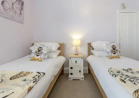 Bedroom #3 at Nelson Cottage, Tenby