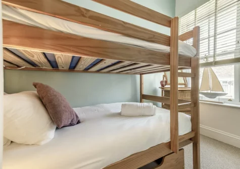 Bedroom #4 at Nelson Cottage, Tenby