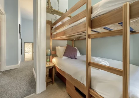 Bedroom #3 at Nelson Cottage, Tenby