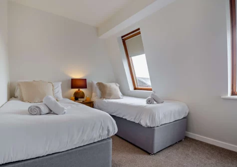 Bedroom #3 at Nyth yr Wylan, Aberdovey