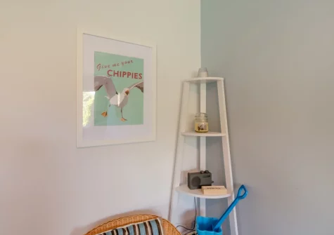 The dining room at Oak View, Tenby