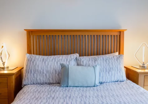 Bedroom #1 at Ocean Breeze, Penally