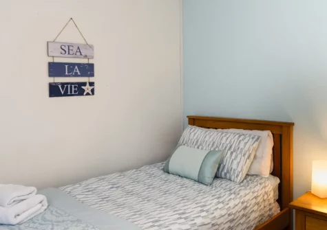 Bedroom #2 at Ocean Breeze, Penally