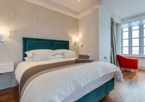 Bedroom #1 at Ocean House, Tenby