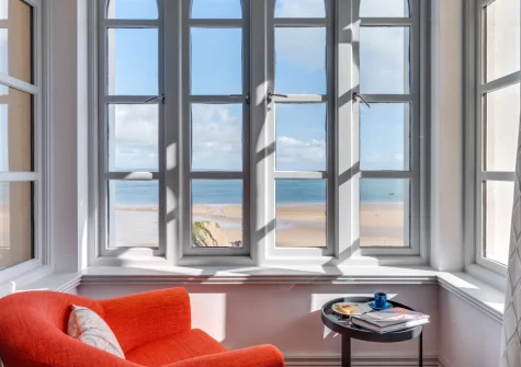 Bedroom #1 at Ocean House, Tenby