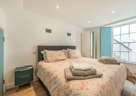 Bedroom #1 at Ocean Waves, Tenby