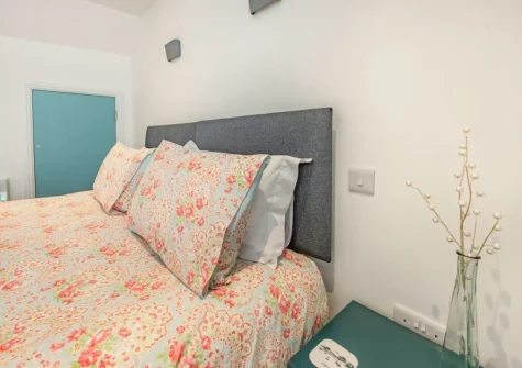 Bedroom #1 at Ocean Waves, Tenby