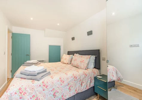 Bedroom #1 at Ocean Waves, Tenby