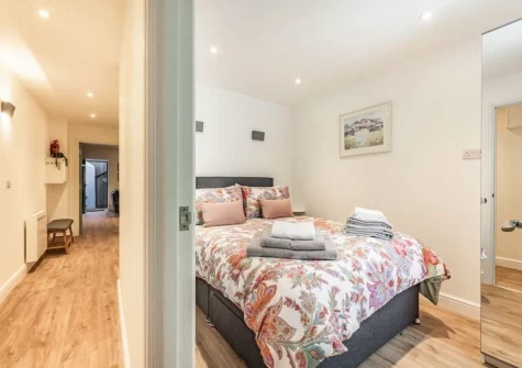 Bedroom #2 at Ocean Waves, Tenby