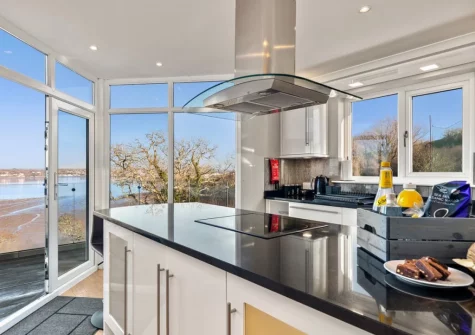 The kitchen at Ocean Way, Pembroke Dock