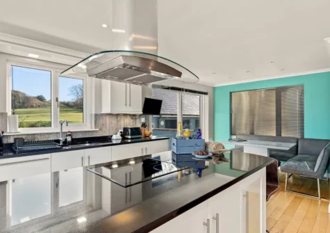 The kitchen at Ocean Way, Pembroke Dock
