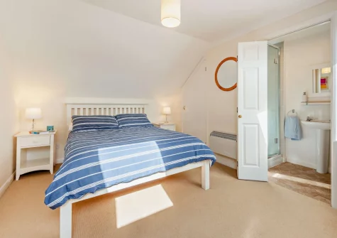 Bedroom #1 at Ol Tywydd, Broad Haven
