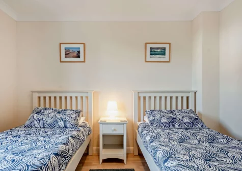 Bedroom #2 at Ol Tywydd, Broad Haven