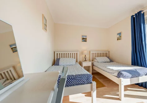 Bedroom #3 at Ol Tywydd, Broad Haven