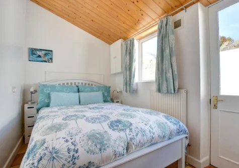 Bedroom #1 at Old Gardeners Lodge, Saundersfoot