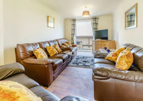 The living area at Old Mart Gate House, Narberth