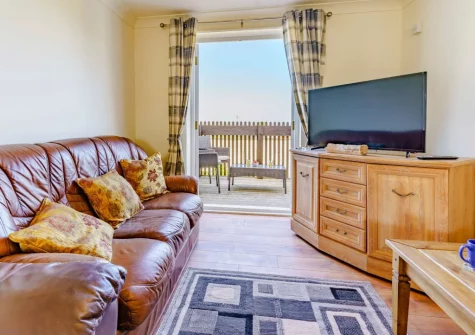 The living area at Old Mart Gate House, Narberth