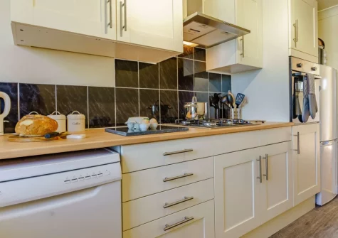 The kitchen at Old Mart Gate House, Narberth