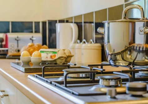 The kitchen at Old Mart Gate House, Narberth