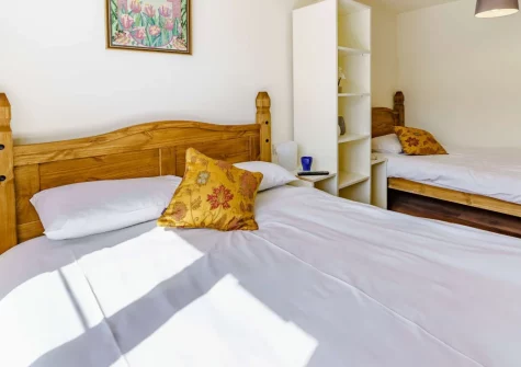 Bedroom #1 at Old Mart Gate House, Narberth