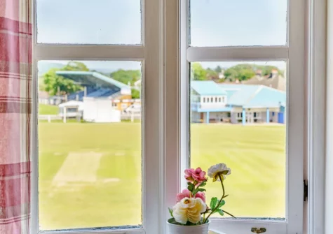The view from bedroom #2 at Old Mart Gate House, Narberth