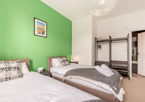 Bedroom #2 at One Charlton House, Tenby