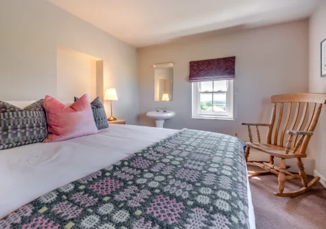 Bedroom #1 at Orlandon Farm Cottage, St Brides