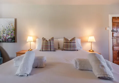 Bedroom #2 at Orlandon Farm Cottage, St Brides