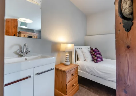 Bedroom #3 at Orlandon Farm Cottage, St Brides