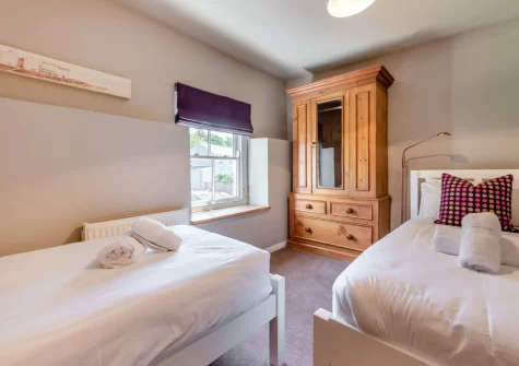 Bedroom #3 at Orlandon Farm Cottage, St Brides