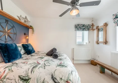 Bedroom #1 at Oystercatcher Cottage, Llangwm
