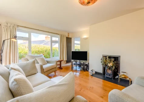 The living area at Palace Park, Manorbier