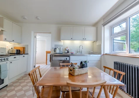 The kitchen at Palace Park, Manorbier