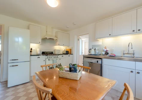 The kitchen at Palace Park, Manorbier