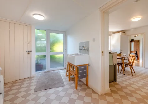 The utility room at Palace Park, Manorbier