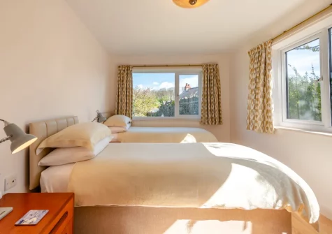 Bedroom #2 at Palace Park, Manorbier