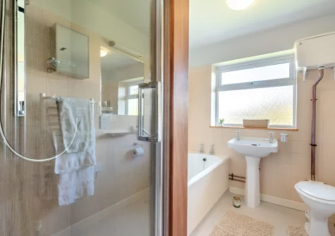 The bathroom at Palace Park, Manorbier