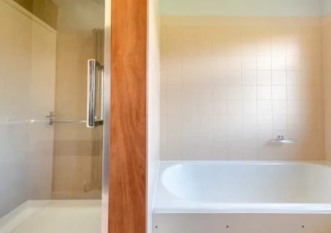 The bathroom at Palace Park, Manorbier