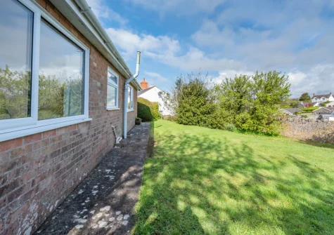 The garden at Palace Park, Manorbier