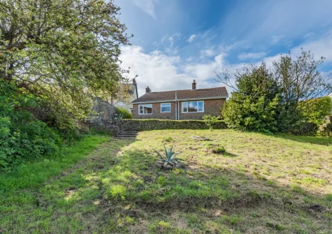 The garden at Palace Park, Manorbier