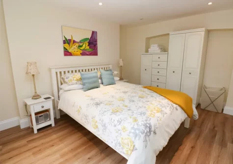 Bedroom #1 at Paradwys, Tenby