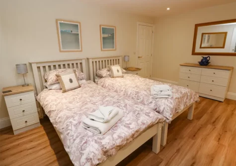 Bedroom #2 at Paradwys, Tenby