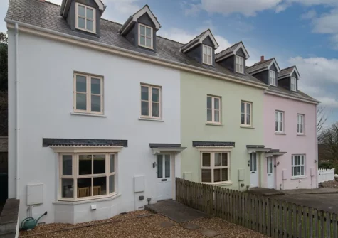 Outside Park Place Court, Tenby
