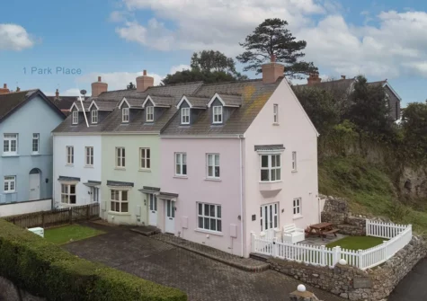 Outside Park Place Court, Tenby