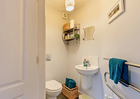 The WC at Passion Flower Cottage, Redberth