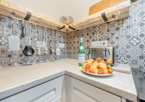 The kitchen at Pembroke House, Tenby