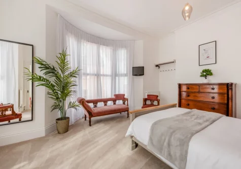 Bedroom #1 at Pembroke House, Tenby