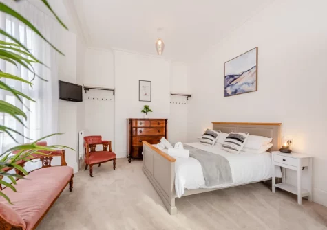 Bedroom #1 at Pembroke House, Tenby